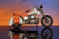Sunset motorcycle