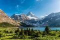 Sunset at Mount Assiniboine Royalty Free Stock Photo