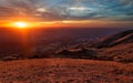 Sunset at Mount Diablo