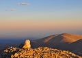 Sunset on Mount Evans Observatory