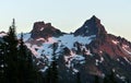 Sunset, Mount Rainier National Park Royalty Free Stock Photo