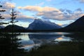 Sunset at Mount Rundle in Banff National Park, Alberta, Canada