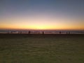 Sunset in Mumbai,India during winter Royalty Free Stock Photo