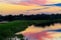 Sunset at Myakka River State Park Winter