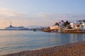 Sunset on Mykonos Island