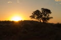 Sunset in Namibia