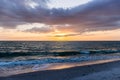 Sunset Naples Beach Florida Royalty Free Stock Photo