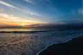 Sunset Naples Beach Florida Royalty Free Stock Photo