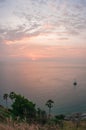 Sunset at Nay Harn on Phuket island in Thailand