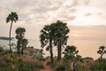 Sunset at Nay Harn on Phuket island in Thailand