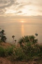 Sunset at Nay Harn on Phuket island in Thailand