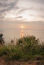 Sunset at Nay Harn on Phuket island in Thailand