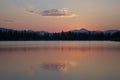 Sunset near Mount Evans