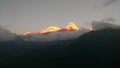 Sunset in Nepal