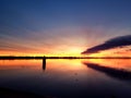 Sunset on the Neuse River