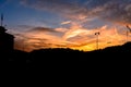 Sunset in Nice Royalty Free Stock Photo