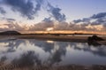 Sunset in Noja, Cantabria.