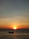 Sunset In Nort Sulawesi Indonesia