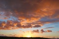 Sunset in North Devon Royalty Free Stock Photo