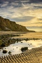 Sunset North Norfolk Coast Royalty Free Stock Photo