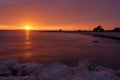 Sunset in Novalja