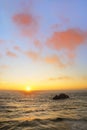 Sunset at Ocean Beach in San Francisco