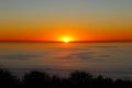 Sunset, Ocean, San Diego, Torrey Pines State Park Royalty Free Stock Photo