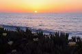 Sunset, Oceanview, La Jolla Cove, California