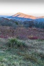 Sunset on Old Rag Mountain in Autumn, Shenandoah National Park, Virginia Royalty Free Stock Photo