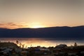 Sunset on Olkhon Royalty Free Stock Photo