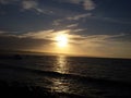 Pangandaran beach sunset