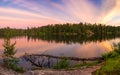 Sunset on Ontario Lake