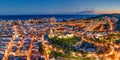 Sunset in Oropesa del Mar, Spain Royalty Free Stock Photo