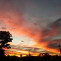 Sunset Outback Royalty Free Stock Photo