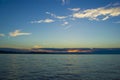 Sunset over Adriatic sea, Zadar, Croatia Royalty Free Stock Photo