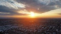 Sunset Over Apache Junction Royalty Free Stock Photo