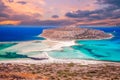 Balos beach, Greece island. Royalty Free Stock Photo