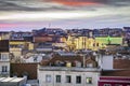 Sunset over beautiful Lisbon, capital city of Portugal