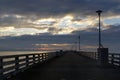 Sunset over the Berkeley Pier in Berkeley