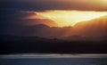 Sunset over over Byron Bay, Australia Royalty Free Stock Photo