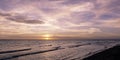 Sunset over Caribbean Sea - Bay of Pigs, Cuba Royalty Free Stock Photo