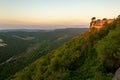 Panoramic view of Chufut Kale plateau