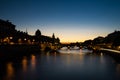 Sunset over de Il de la cite