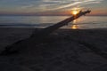 Sunset Over Driftwood