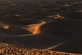 Sunset over Erg Chegaga, Morocco