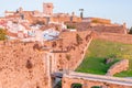 Sunset over Estremoz Castle