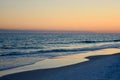 Sunset Over Fort Walton Beach, Florida Royalty Free Stock Photo
