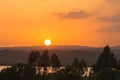 Sunset over the Guadiana River, Ayamonte