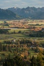 Sunset over Hanmer Springs