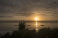 Sunset on the Indian Ocean Royalty Free Stock Photo